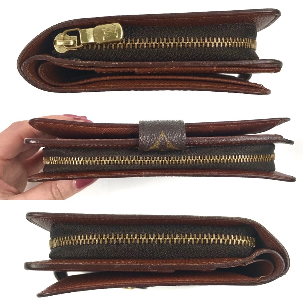 LOUIS VUITTON Monogram Porte Papiers Zippe Wallet - Picture 3 of 8